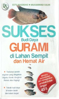Sukses Budidaya Gurami di Lahan Sempit dan Hemat Air