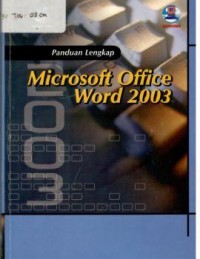 Panduan lengkap microssoft office word 2003