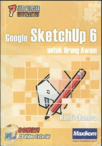 7 jam belajar interaktif google sketcup 6 untuk orang awam
