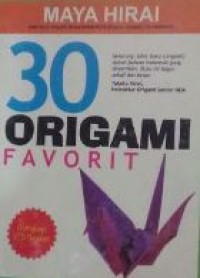 30 (tiga puluh) origami favorit