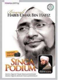 Habib Umar bin Hafidz singa podium