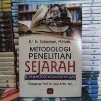 Metodologi penelitian sejarah