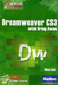 7 jam belajar dreamweaver cs3 untuk orang awam