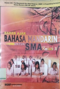 Bahan ajar bahasa mandarin untuk sma kelas x