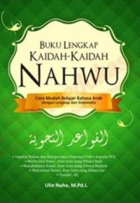 Buku Lengkap Kaidah-Kaidah Nahwu