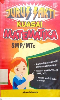 Jurus Sakti Kuasai Matematika SMP/MTS