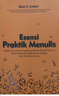 Esensi Praktik Menulis