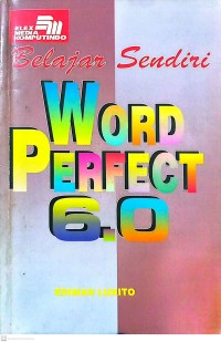 Belajar Sendiri Word Perfect 6.0