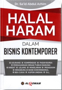 Halal Haram Dalam Bisnis Kontemporer