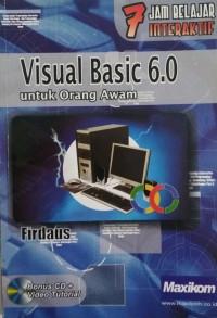 7 jam belajar visual basic 6. 0 untuk orang awam