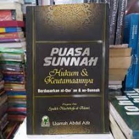 Puasa sunnah : hukum dan keutamaannya
