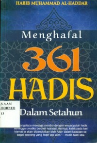 Menghafal 361 hadis dalam setahun