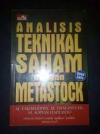 Menganalisis teknikal saham dengan metastock