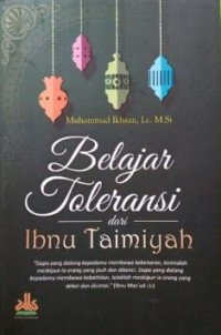 Belajar toleransi dari ibnu taimiyah