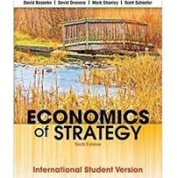 Economics of Strategy