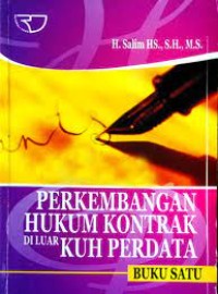 Perkembangan hukum kontrak di luar KUH perdata