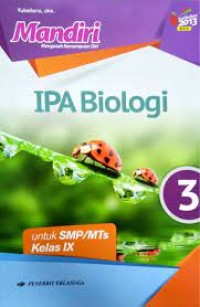 Mandiri Biologi 3: untuk SMP/MTS Kelas IX