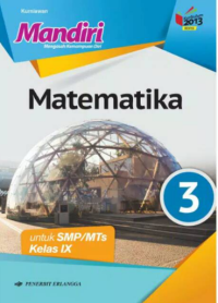 Mandiri Matematika untuk SMP/MTs Kelas IX