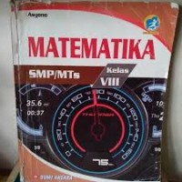 Matematika SMP dan MTs untuk Kelas VIII