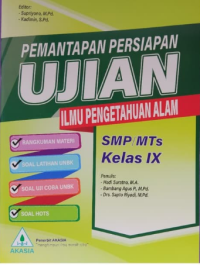 Buku Pemantapan Persiapan Ujian IPA: SMP/MTS Kelas IX