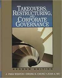 Takeovers, Restructuring & Corporate Governance
