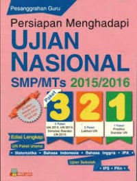 Persiapan UN SMP 2016 Bahasa Indonesia